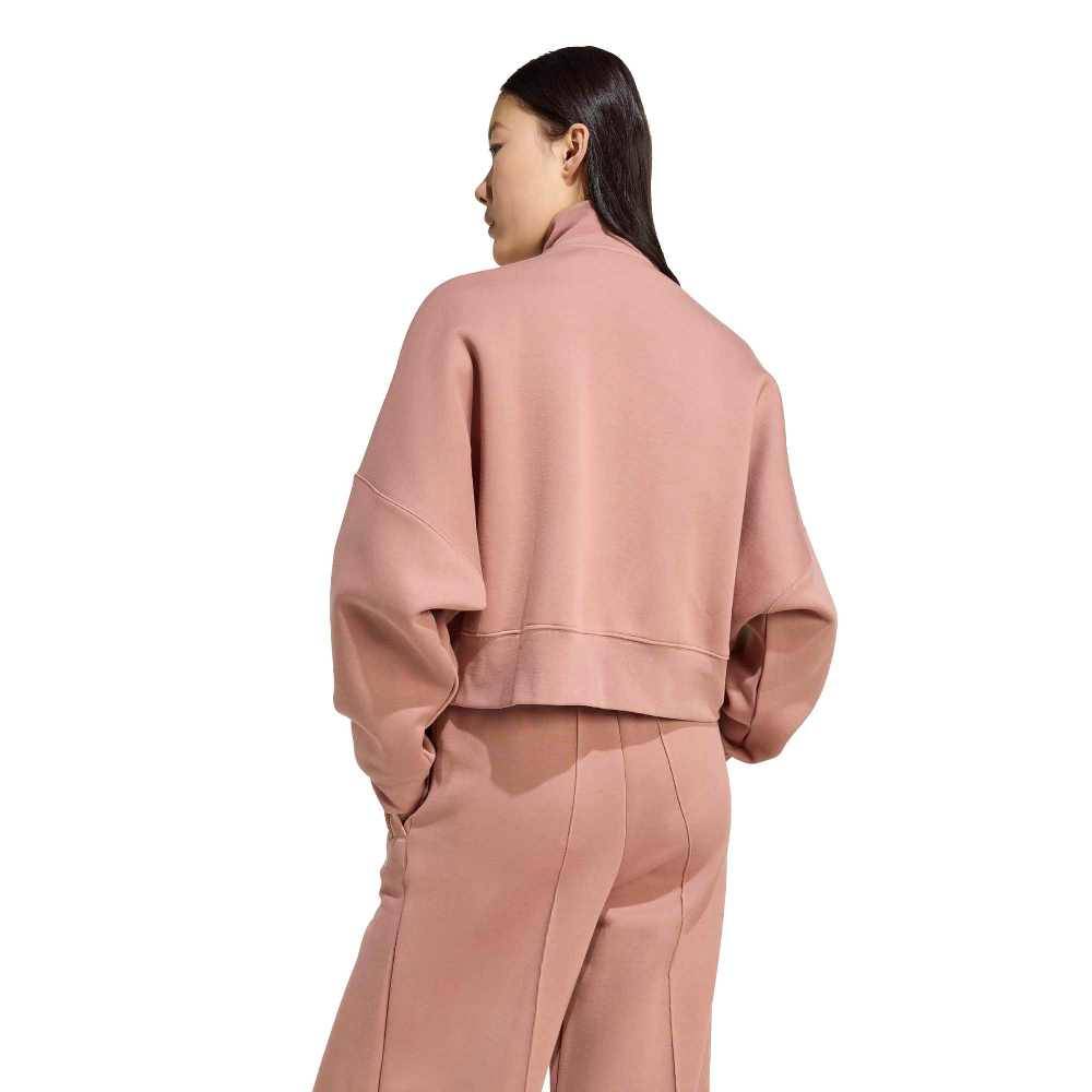 ADIDAS ORIGINALS OFF PLACED 3 STRIPES ZIP UP