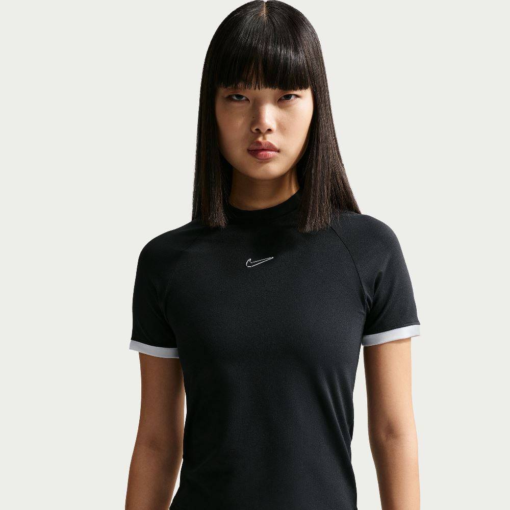 NIKE WOMENS FITTED SHORT-SLEEVE TOP