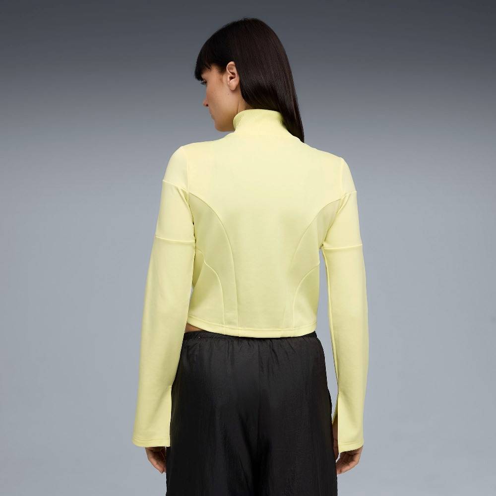 PUMA DARE TO SLIM CROPPED TRACK JACKET