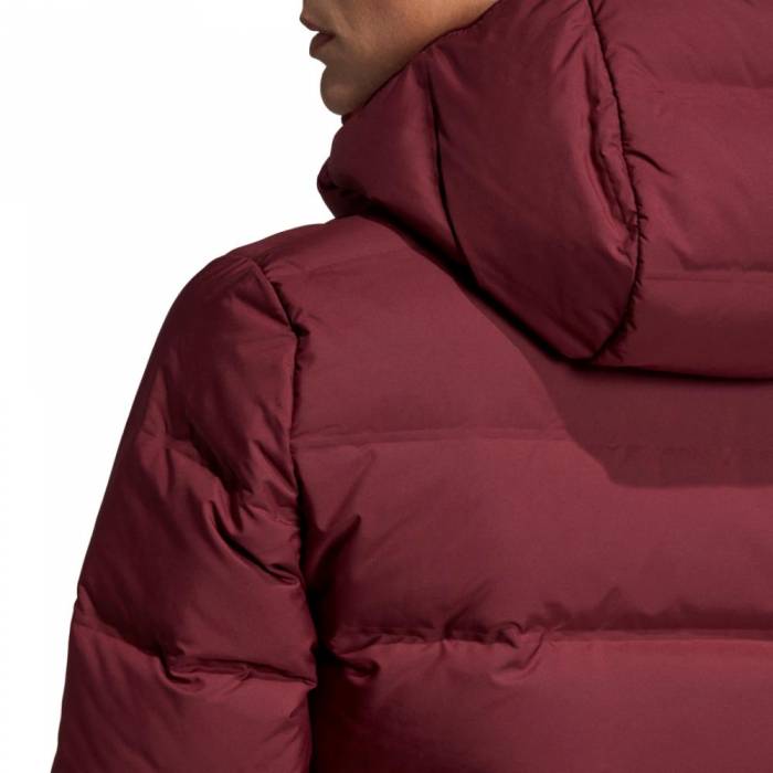ADIDAS HELIONIC DOWN HOODED JACKET WOMENS