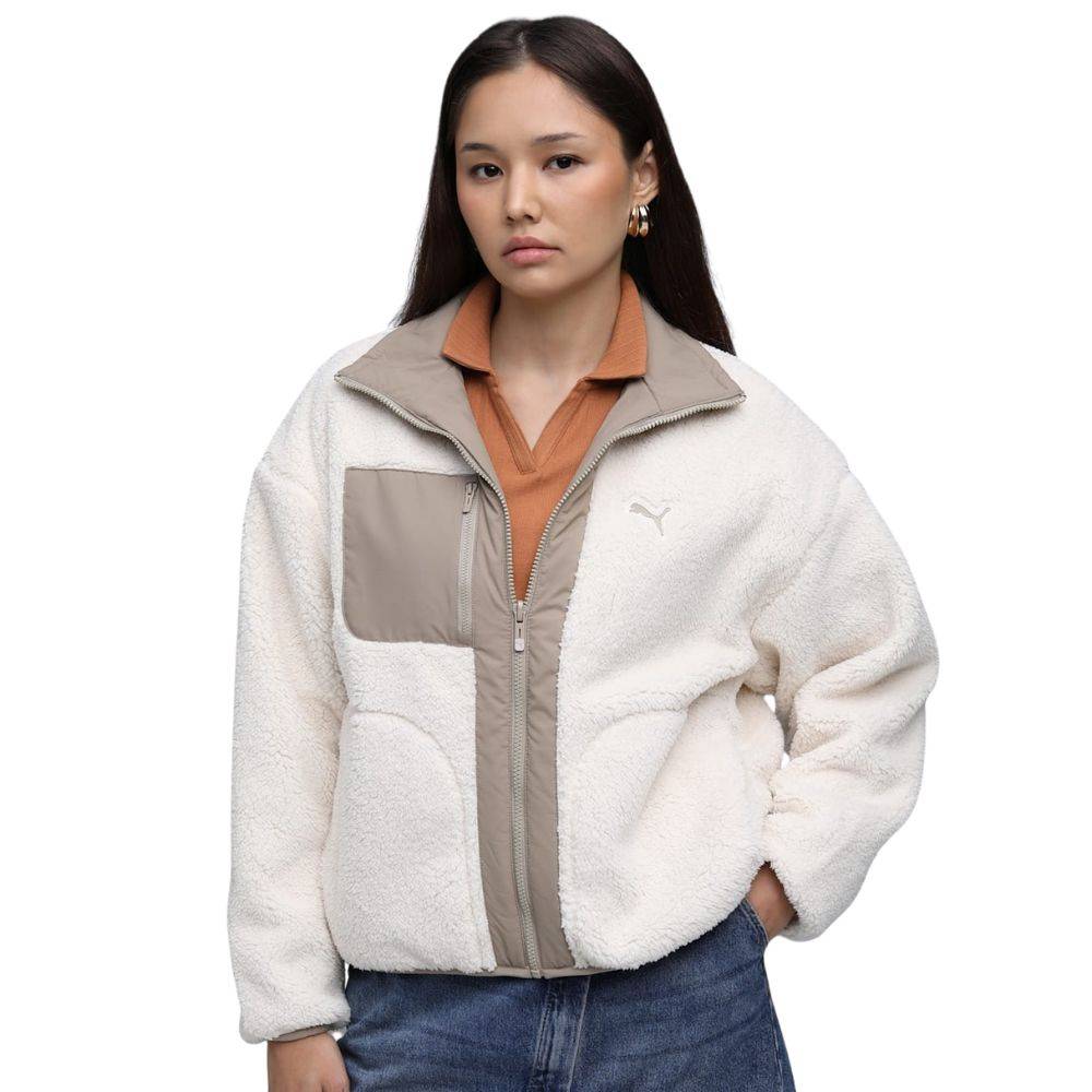 PUMA REVERSIBLE HYBRID SHERPA JACKET
