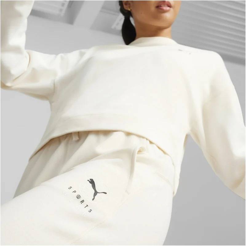 PUMA BETTER SPORTSWEAR HIGH-WAIST SWEATPANTS CL