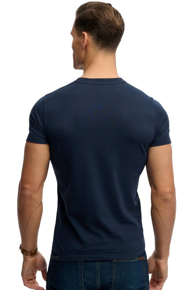 SUPERDRY ORGANIC COTTON ESSENTIAL LOGO EMBROIDERED TEE