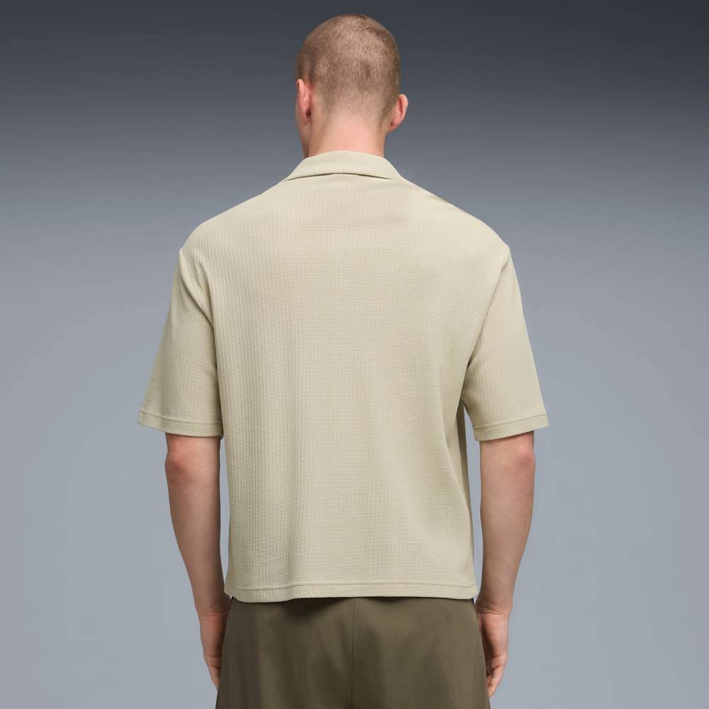PUMA WARDROBE ESS WAFFLE BOXY SHIRT