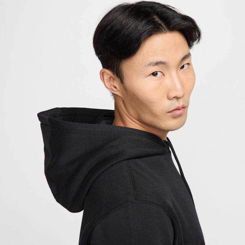 NIKE CLUB BRUSHED FLEECE PULLOVER HOODIE