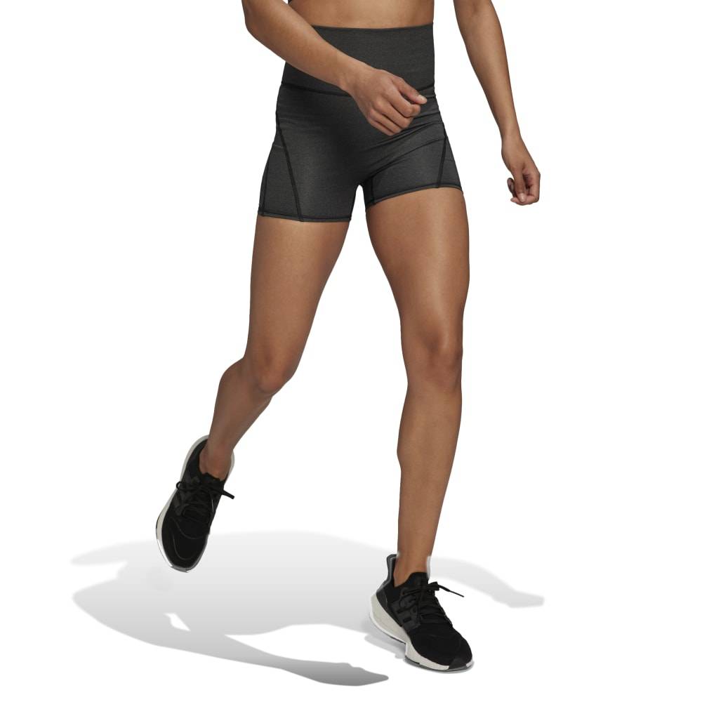 ADIDAS YOGA LUX FIRE SUPER HIGH WAISTED SHORTS