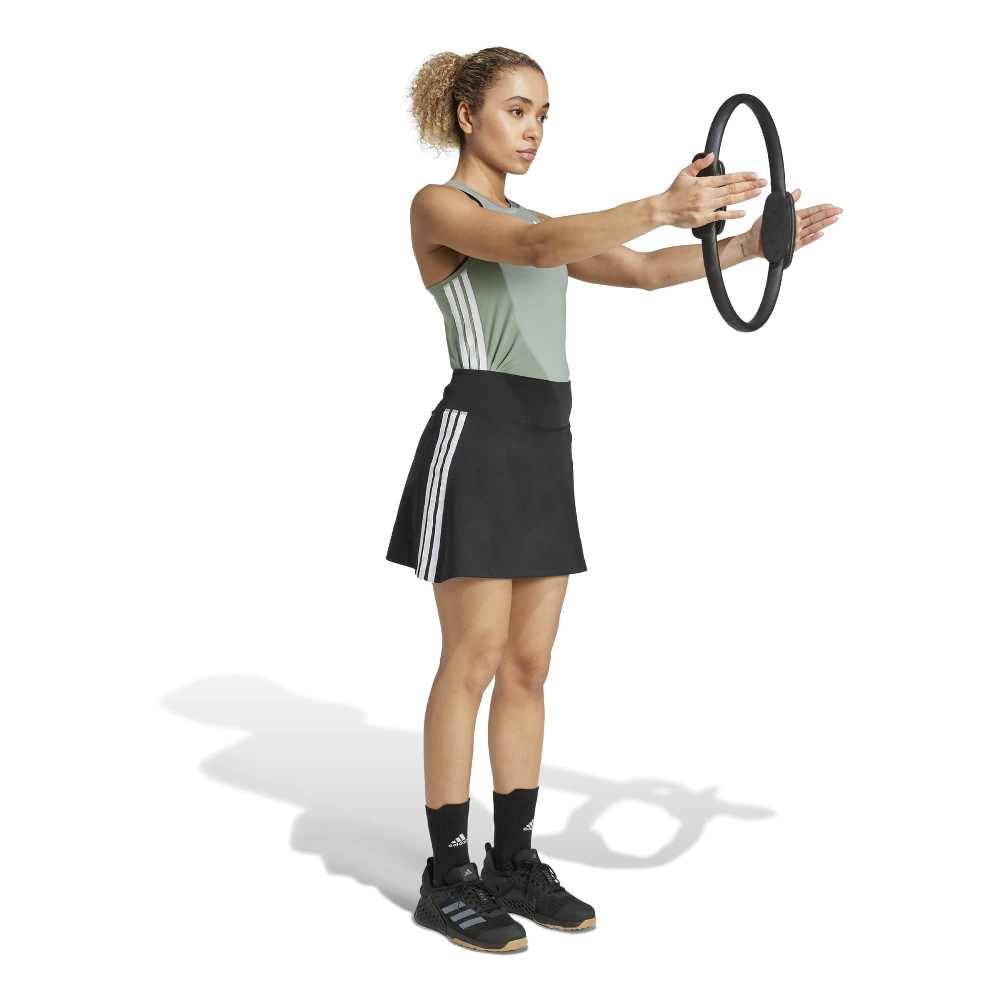 ADIDAS WORKOUT ESSENTIALS 3-STRIPES SKORT