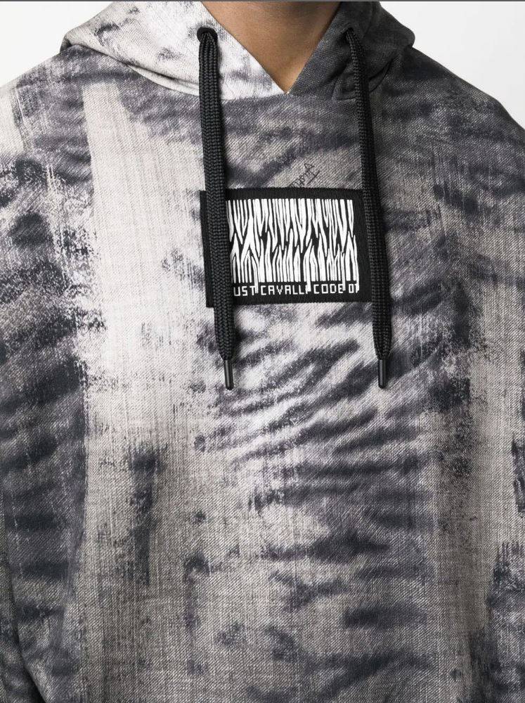 JUST CAVALLI SNOW LEOPARD SWEATSHIRT