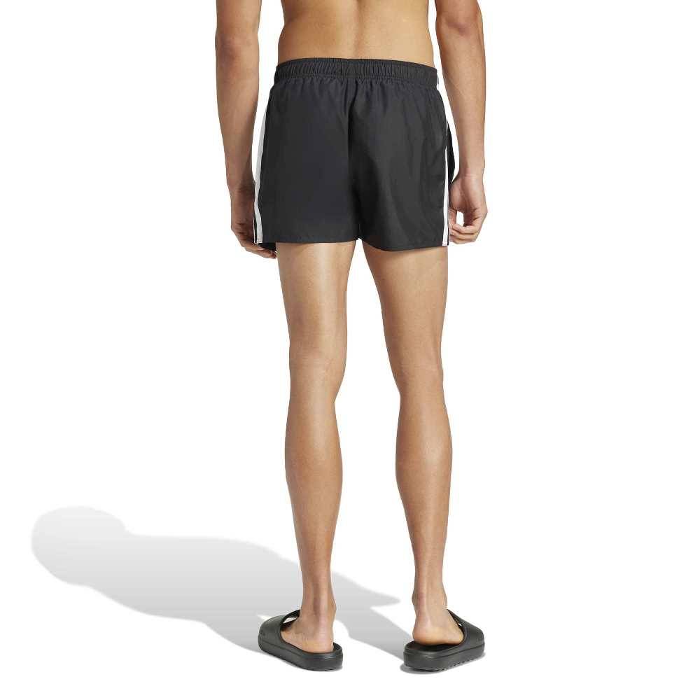ADIDAS M 3 STRIPES SWIM SHORTS 3 INCH