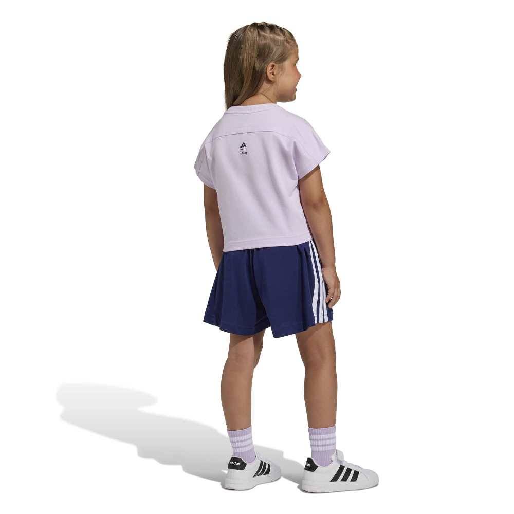 ADIDAS LITTLE GIRLS DISNEY FROZEN T-SHIRT SET