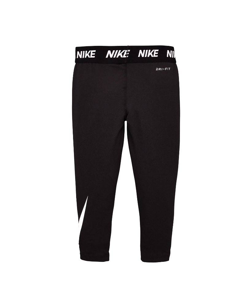 NIKE LITTLE GIRLS DRI-FIT SWOOSH LEGGING