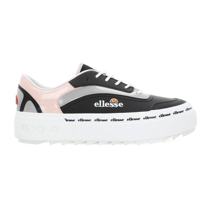 ELLESSE ALZINA LEATHER TRAINERS WOMENS