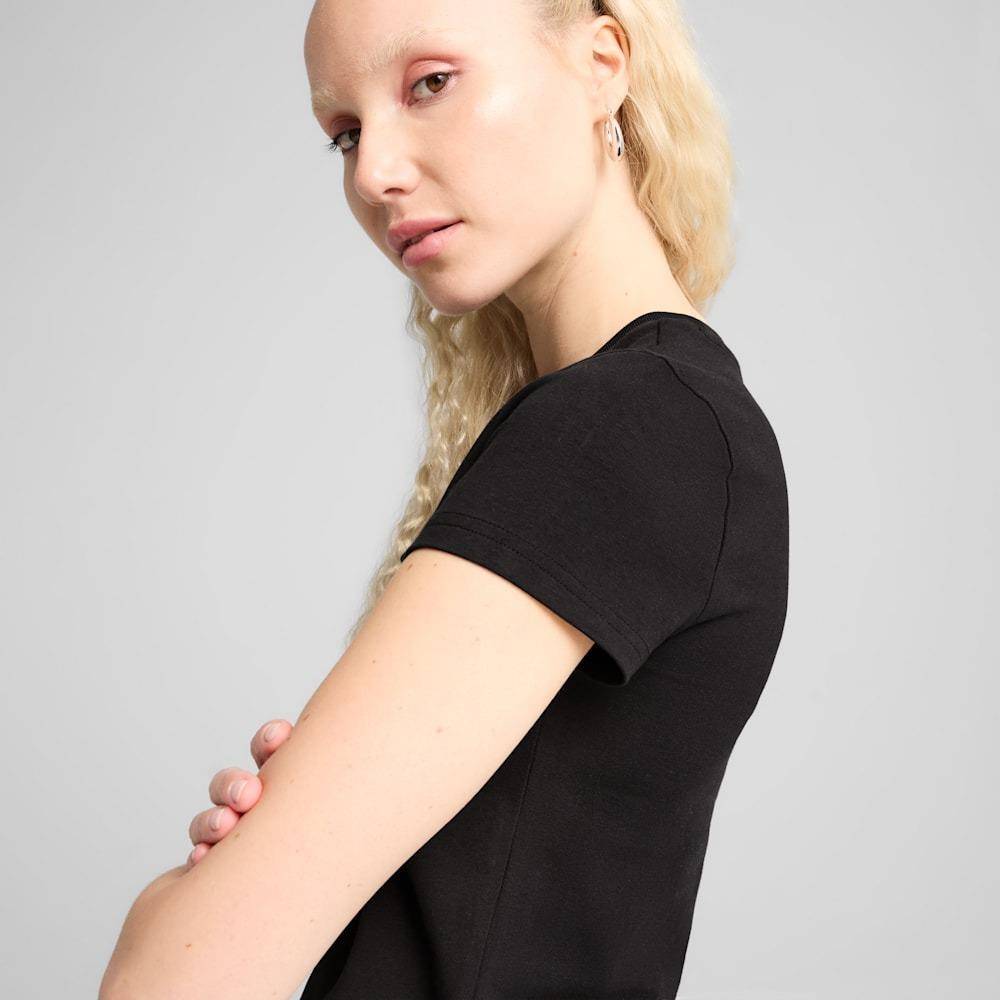 PUMA WARDROBE ESS CUT-OUT BABY TEE
