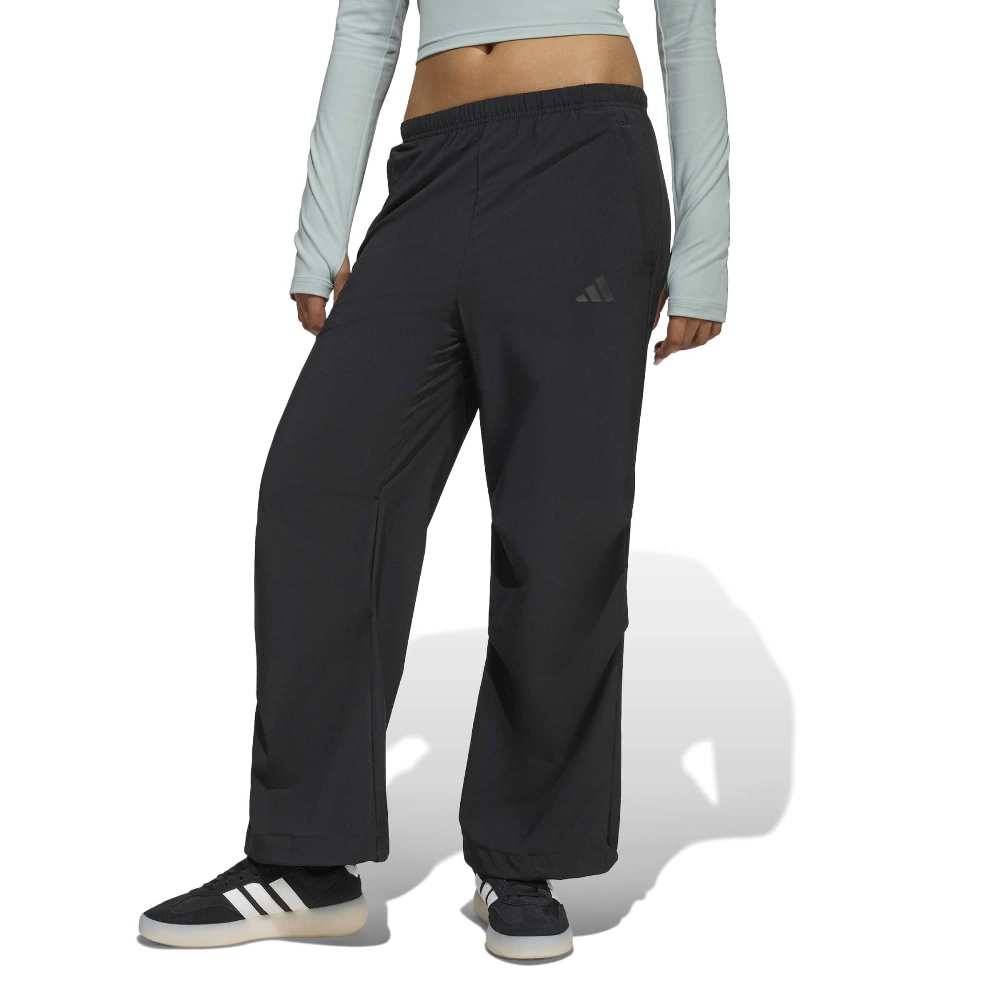 ADIDAS GIRLS SPORT ICONS WIDE STRETCH WOVEN PANTS