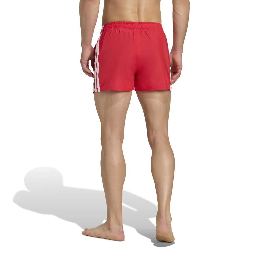 ADIDAS M 3 STRIPES SWIM SHORTS 3 INCH
