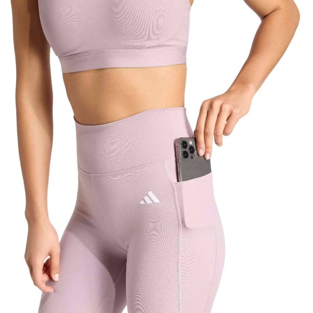 ADIDAS OPTIME ESSENTIALS STASH POCKET FULL LENGTH LEGGINGS