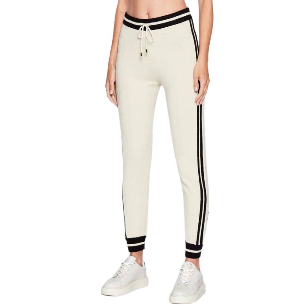 LIU JO LUREX KNITTED TROUSERS