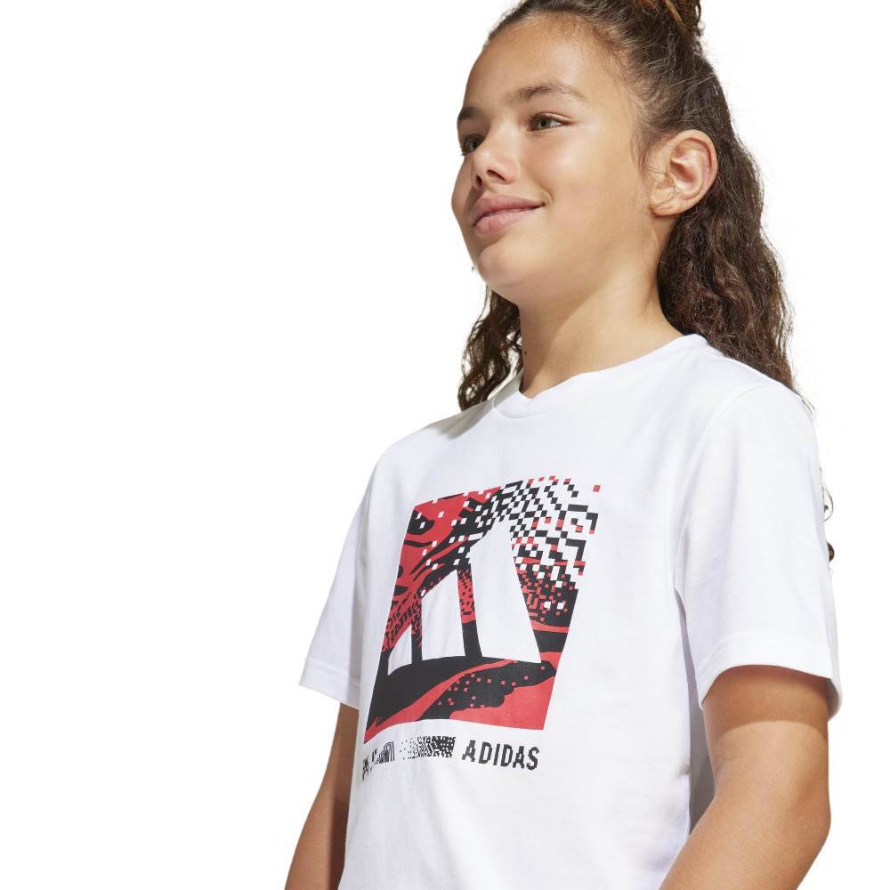 ADIDAS YOUTH CAMO GRAPHIC TSHIRT