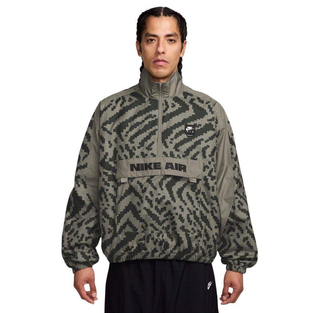NIKE AIR 1/2 ZIP PRINTED JACKET