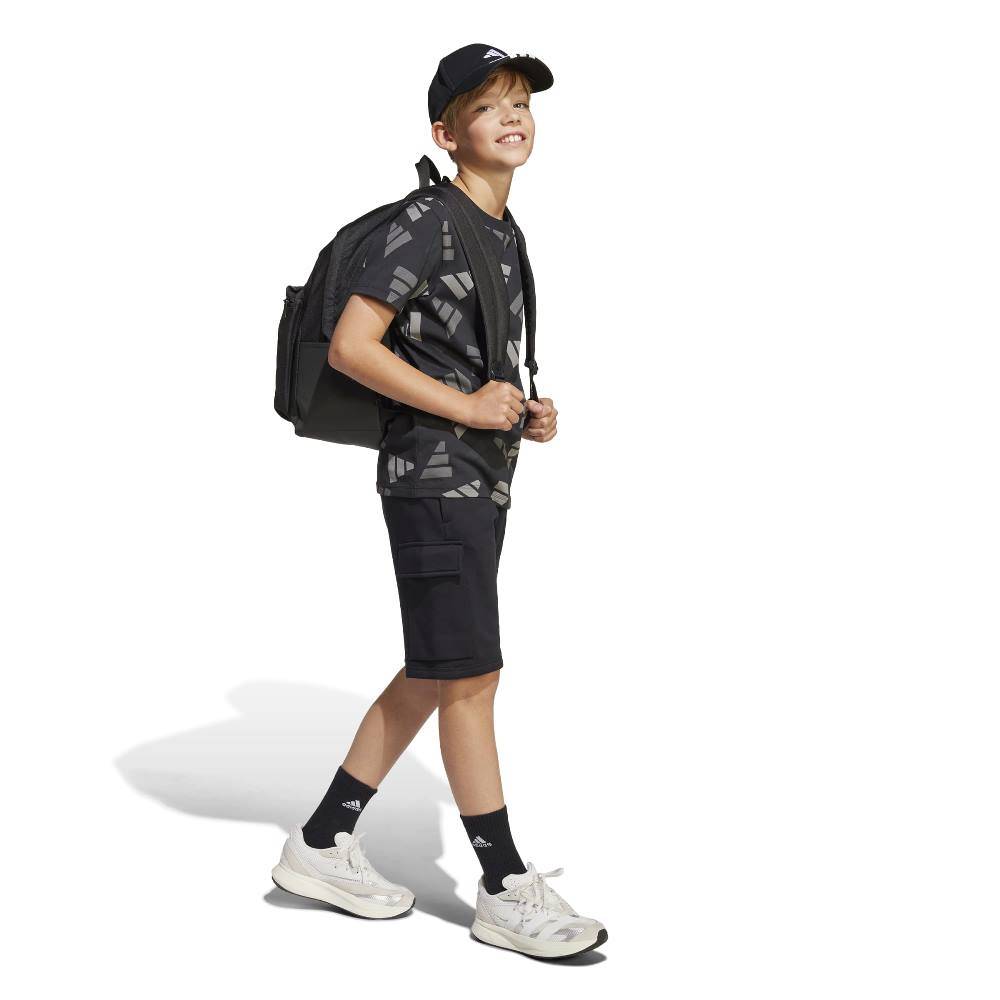 ADIDAS YOUTH SEASONAL ESSENTIALS LOGO CELEBRATION T-SHIRT