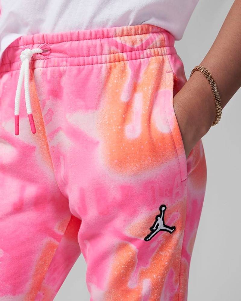 NIKE JORDAN GIRLS ESSENTIALS PRINTED TROUSER