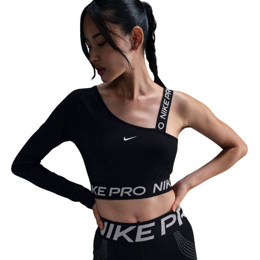 NIKE PRO DRI-FIT SHINE CROP TOP