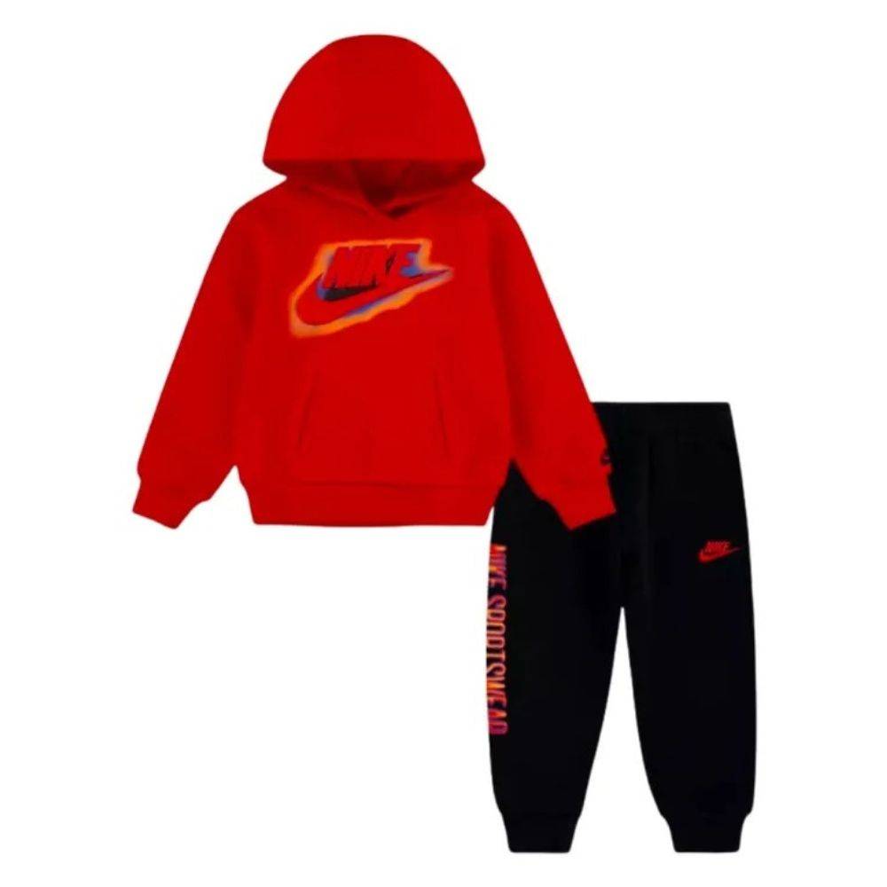 NIKE LITTLE BOYS NSW GWM LT WT FLC HOODED