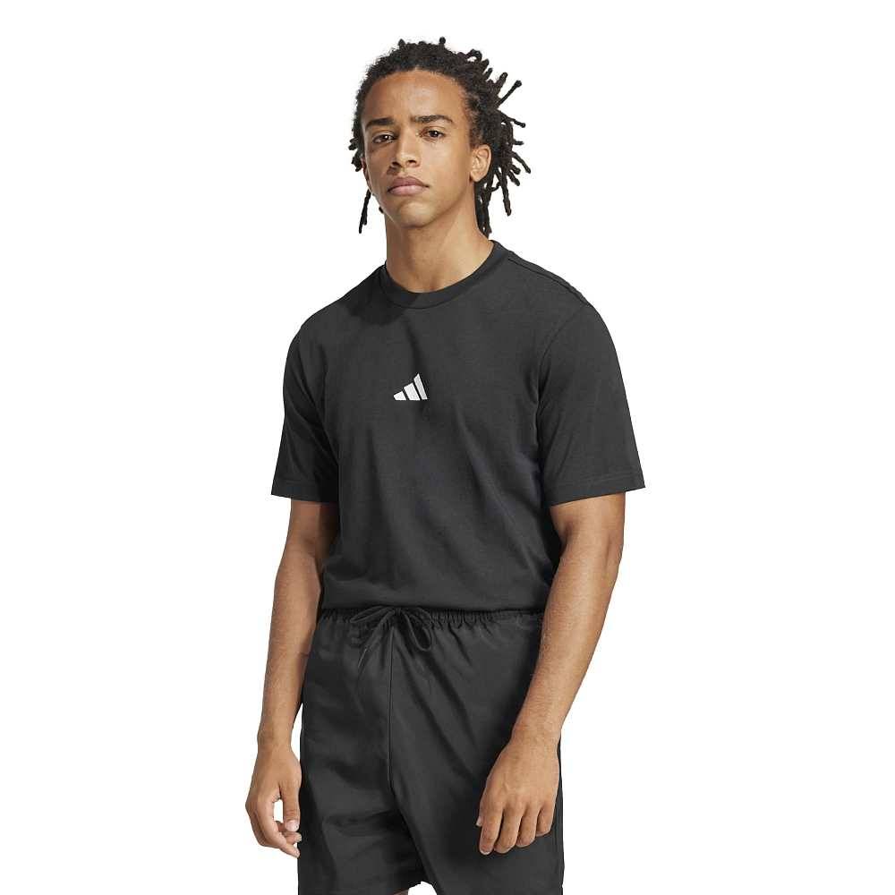 ADIDAS M ESSENTIALS SMALL LOGO SINGLE JERSEY TEE