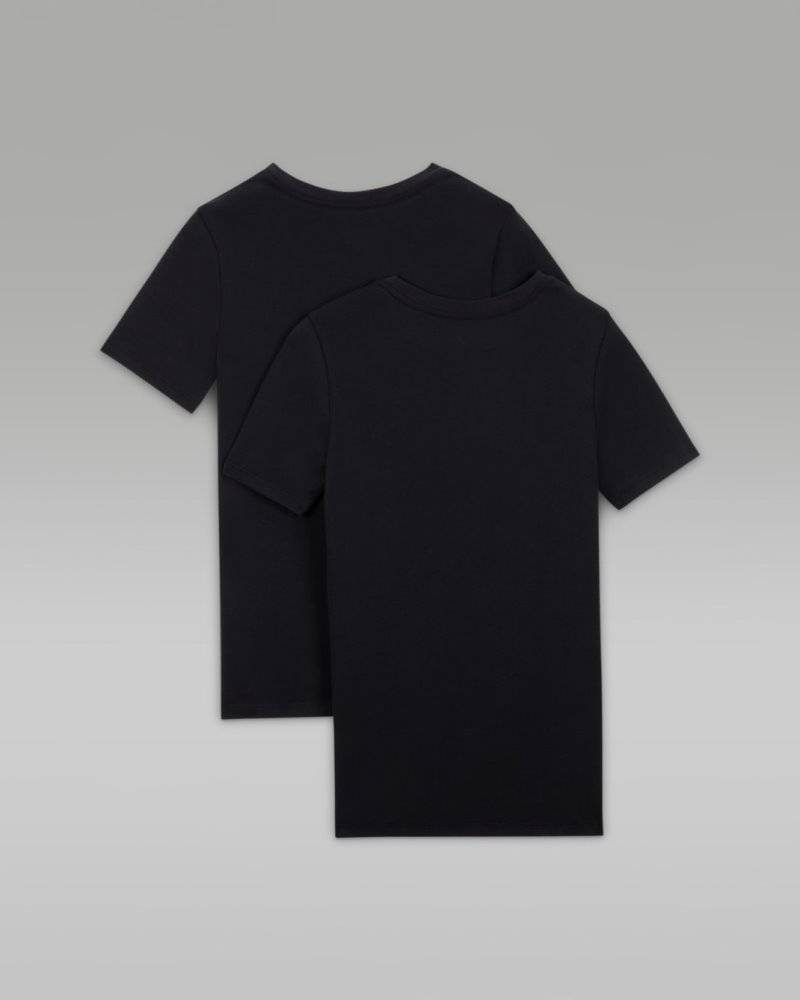 NIKE JORDAN BOYS FLIGHT BASE TEE 2-PACK