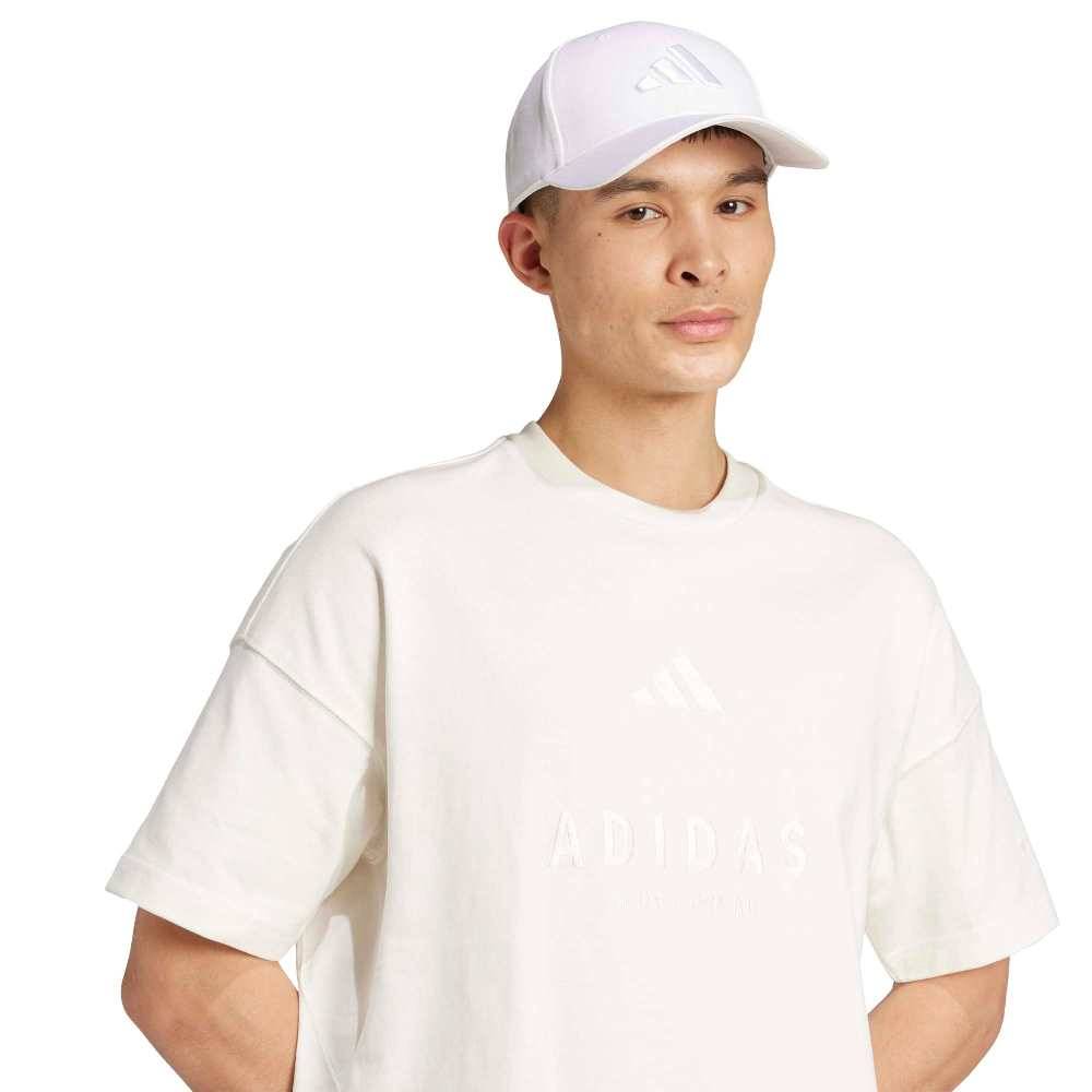 ADIDAS M ALL SZN EMBROIDERED GRAPHICS T-SHIRT