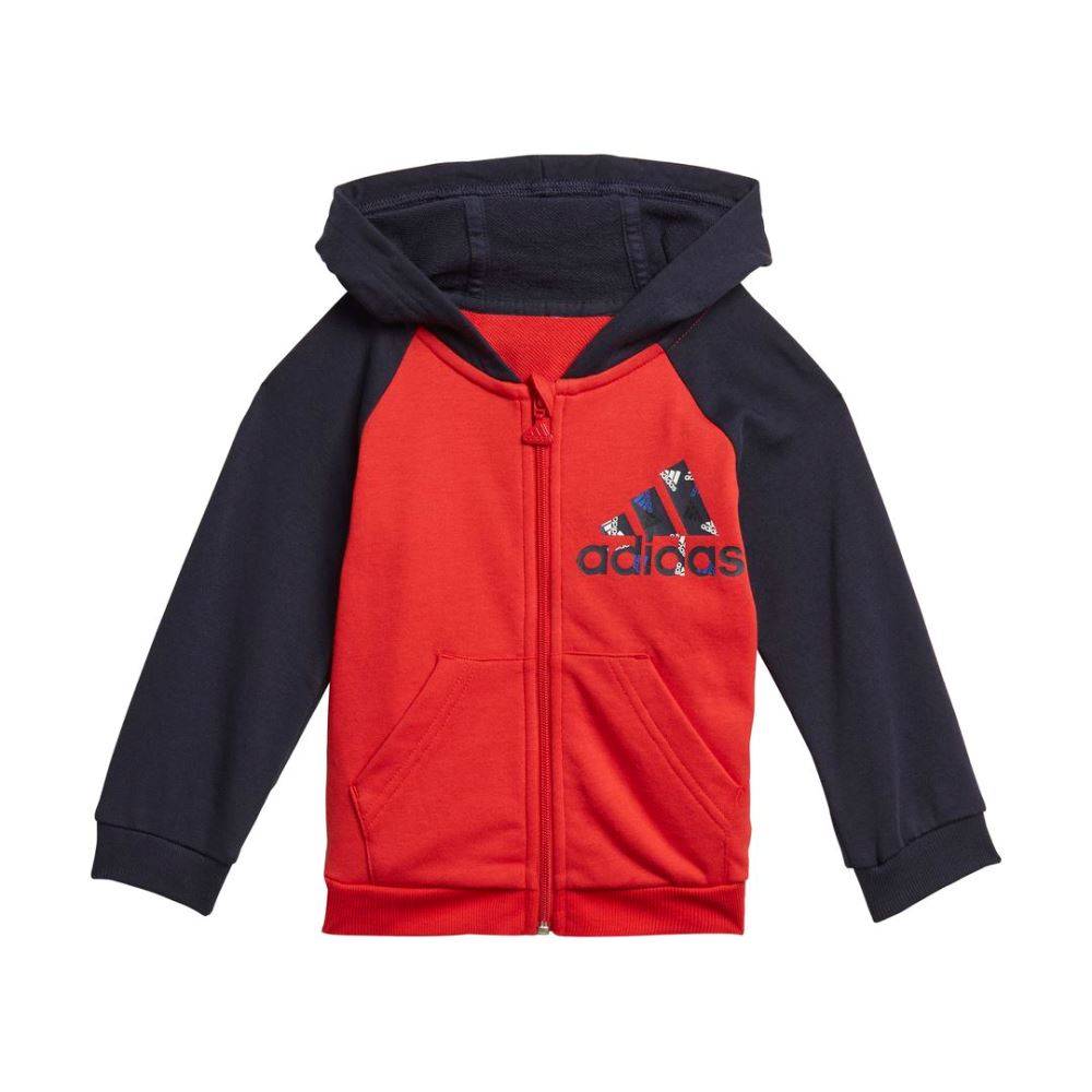 ADIDAS INFANT BOS FULL-ZIP HOODIE JOGGER SET