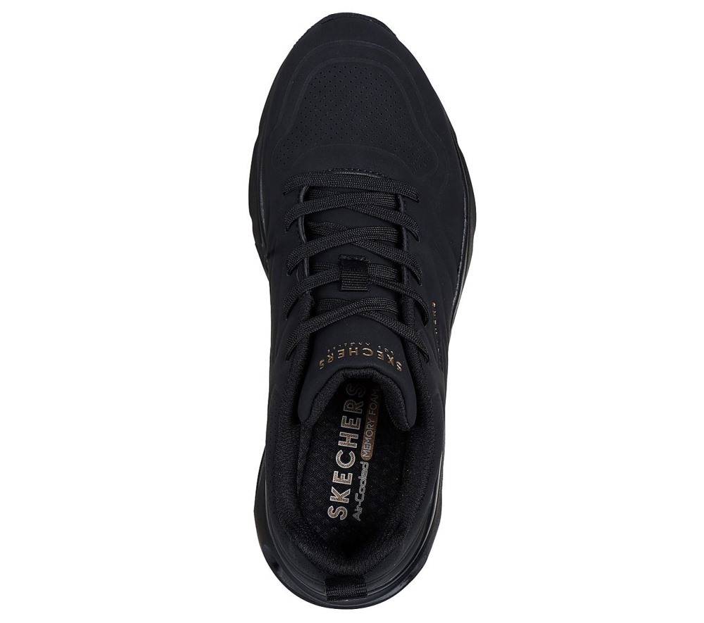 SKECHERS TRES-AIR UNO - DURASUEDE EMBOSSED LACE UP FASHION SNEAKER