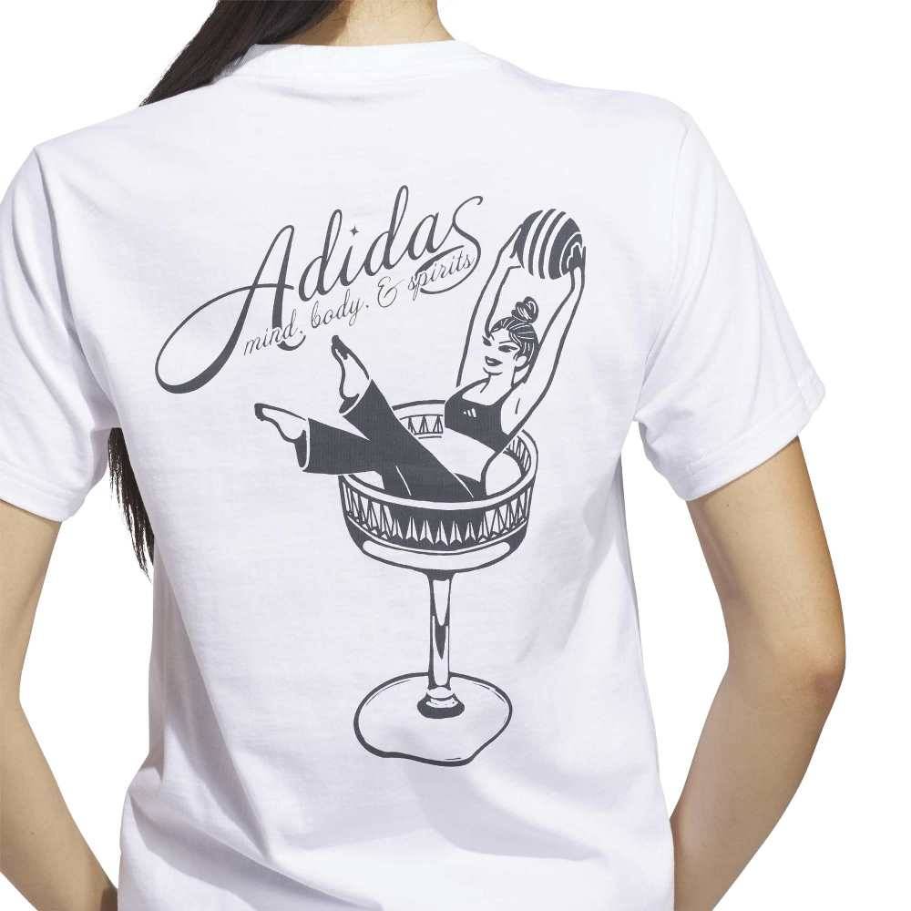 ADIDAS MIND BODY & SPIRIT(S) GRAPHIC  T-SHIRT
