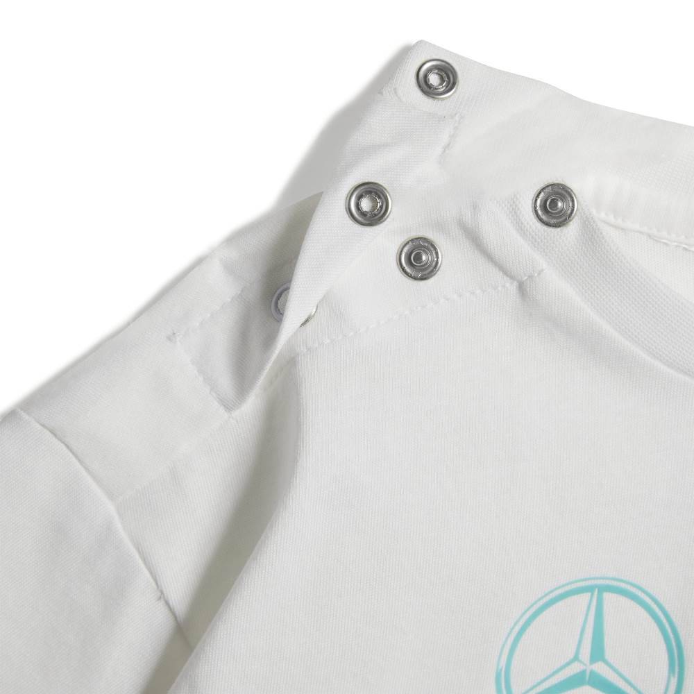 ADIDAS INFANT MERCEDES - AMG PETRONAS FORMULA ONE TEAM DNA JOGGER SHORT SLEEVE