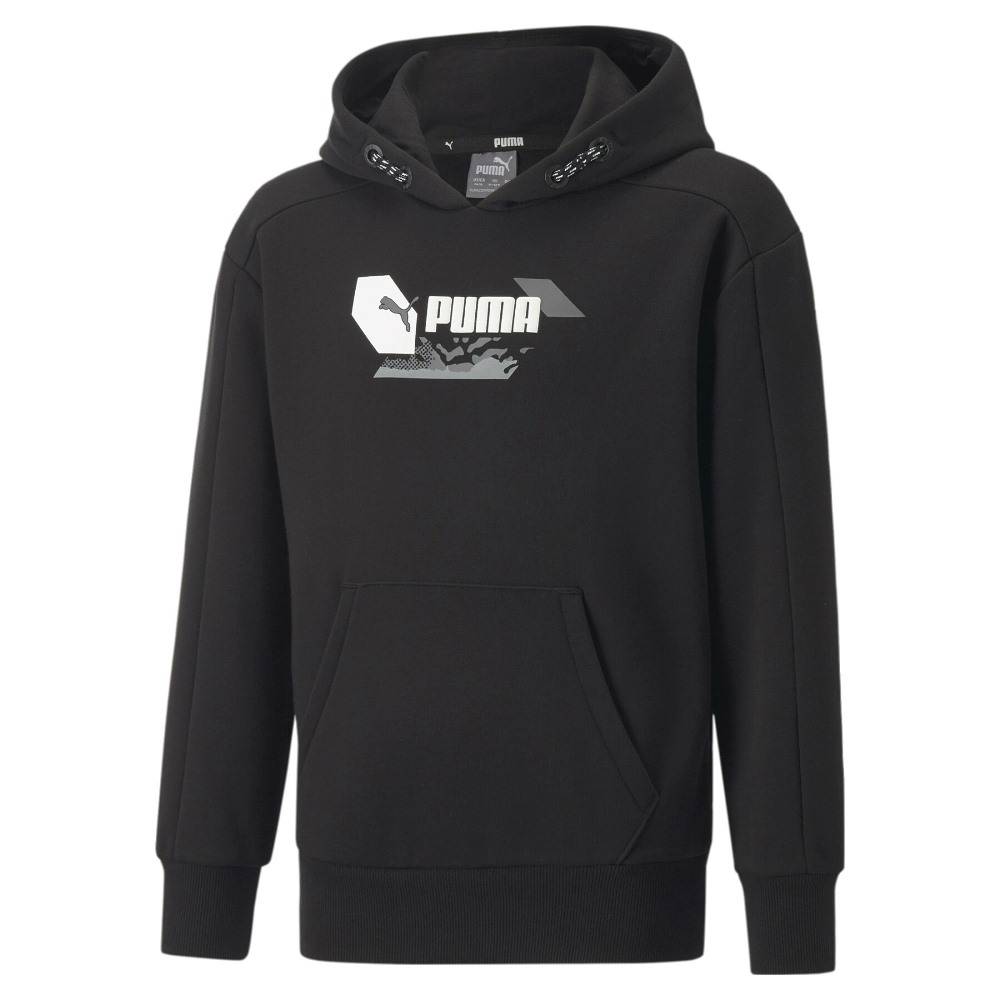 PUMA ALPHA YOUTH FLEECE HOODIE