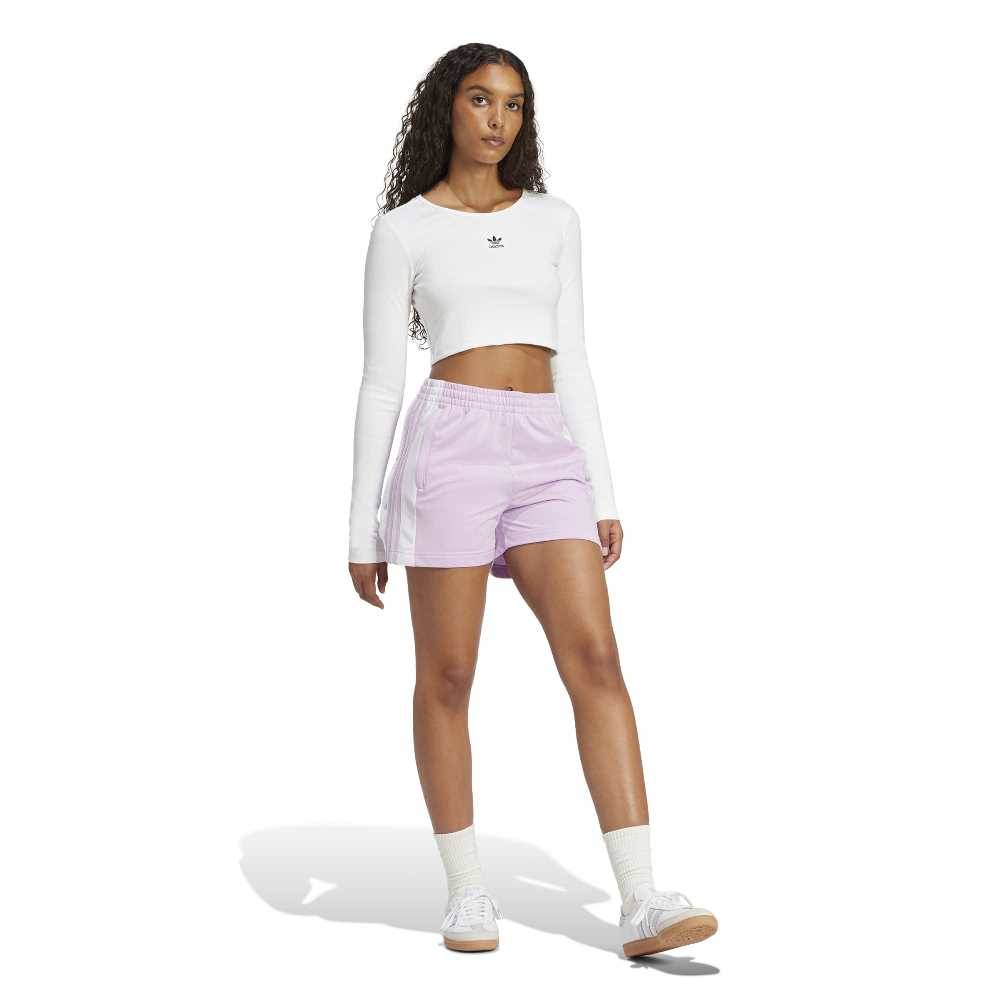 ADIDAS ORIGINALS ESSENTIALS RIB CROPPED LONGSLEEVE