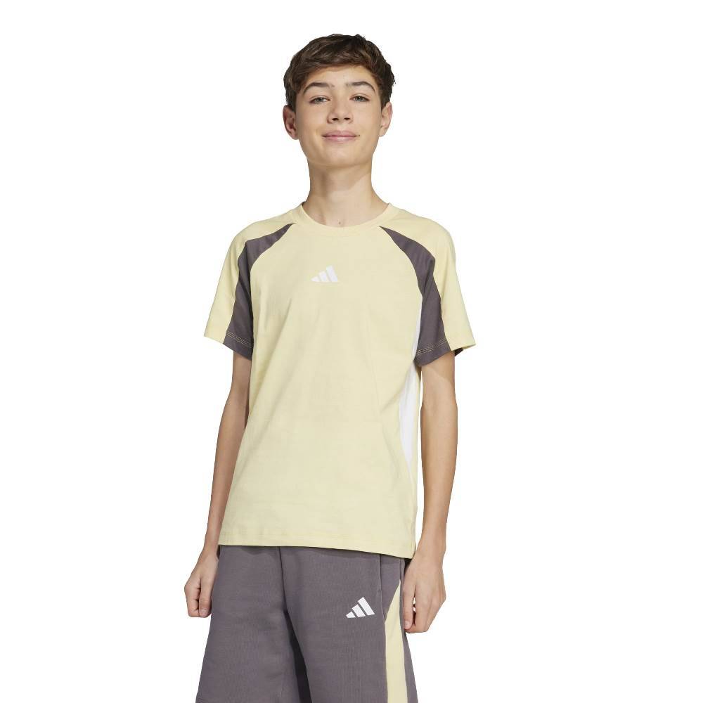 ADIDAS YOUTH SEASONAL ESSENTIALS COLORBLOCK T-SHIRT