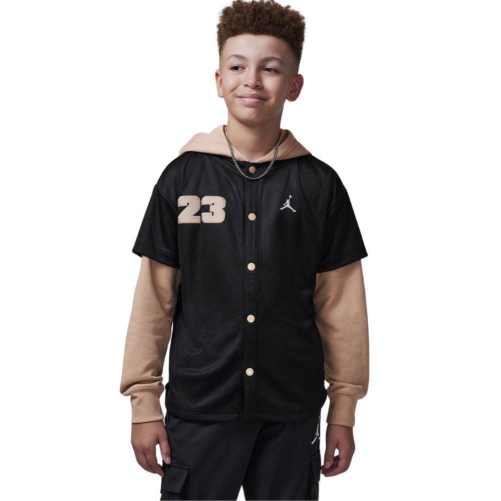 NIKE JORDAN BOYS HOODIEDED JUMPMAN  BASEBALL P