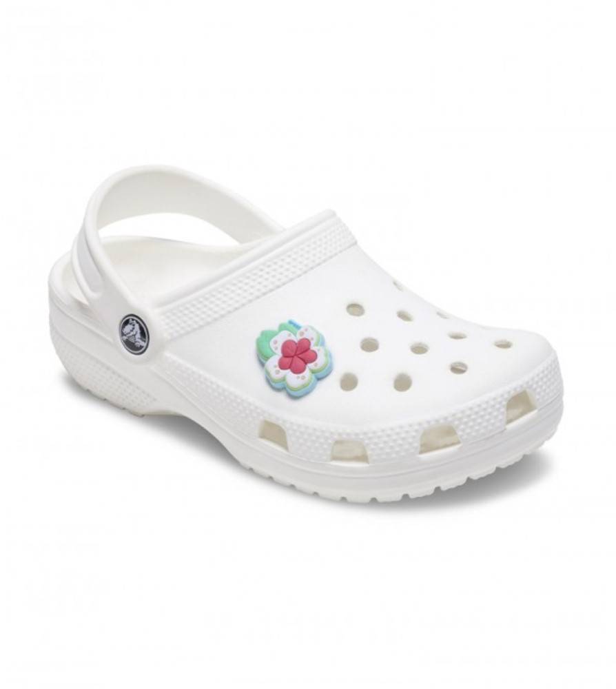 CROCS TROPICAL FLOWER JIBBITZ