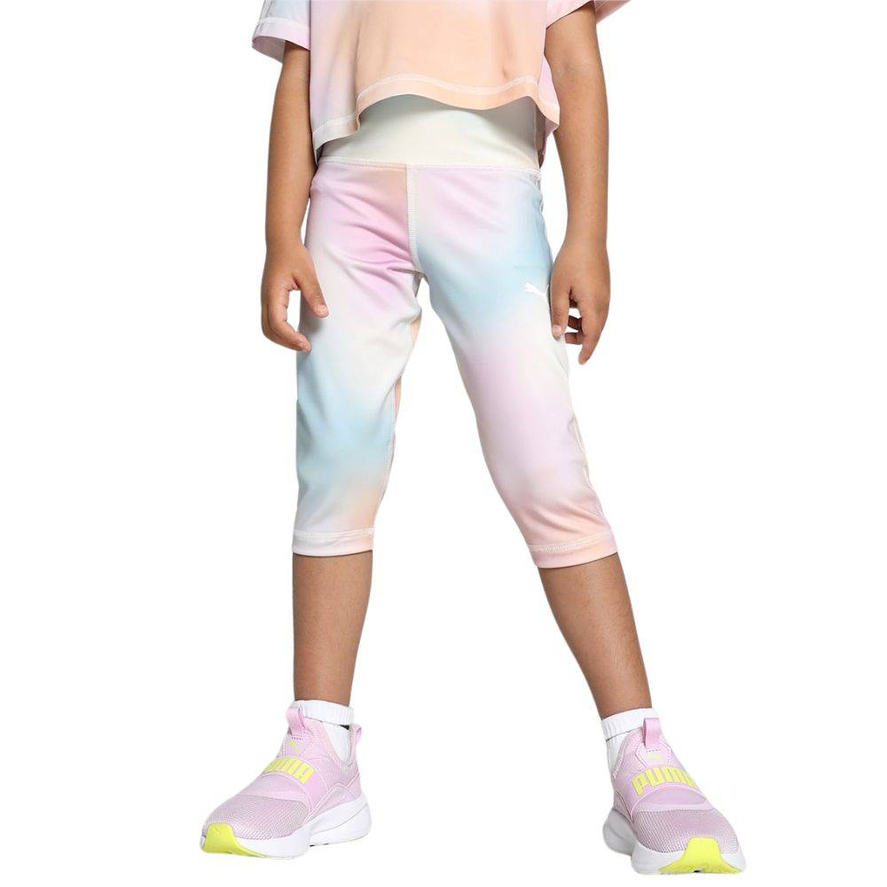PUMA TRAIN FAVORITE AOP HIGH WAIST 3/4 TIGHT G