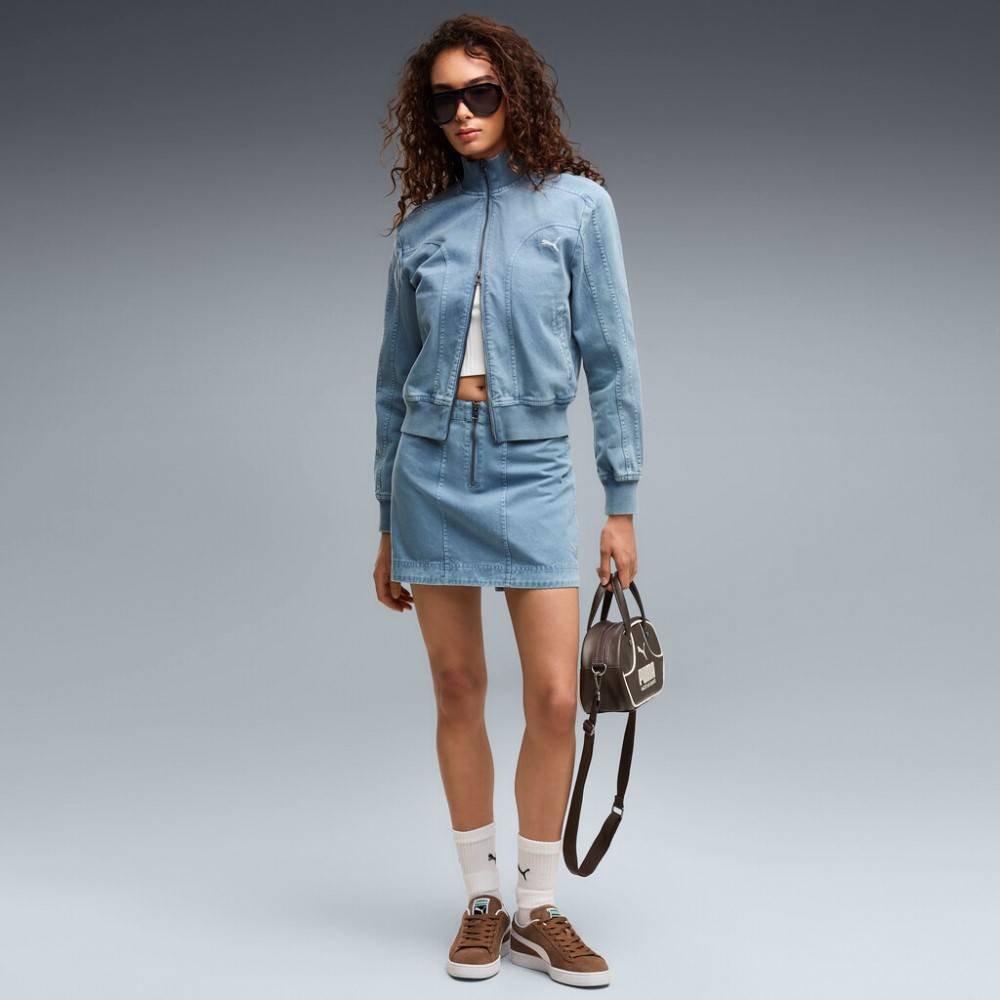 PUMA FUTURE.PUMA.ARCHIVE WASHED TWILL SHORT JACKET
