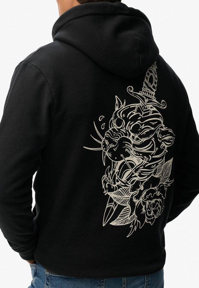 SUPERDRY TATTOO FLASH LOOSE HOOD