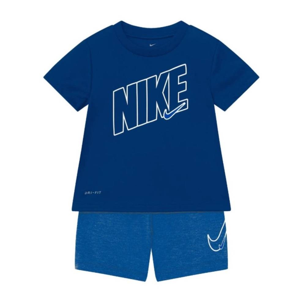 NIKE INFANT COMFORT DRI-FIT SHORT-SET