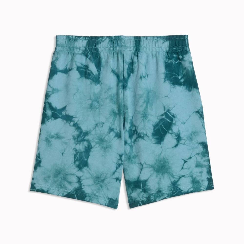 PUMA ESS ELEVATED RELAXED TIE-DYE SHORTS TR