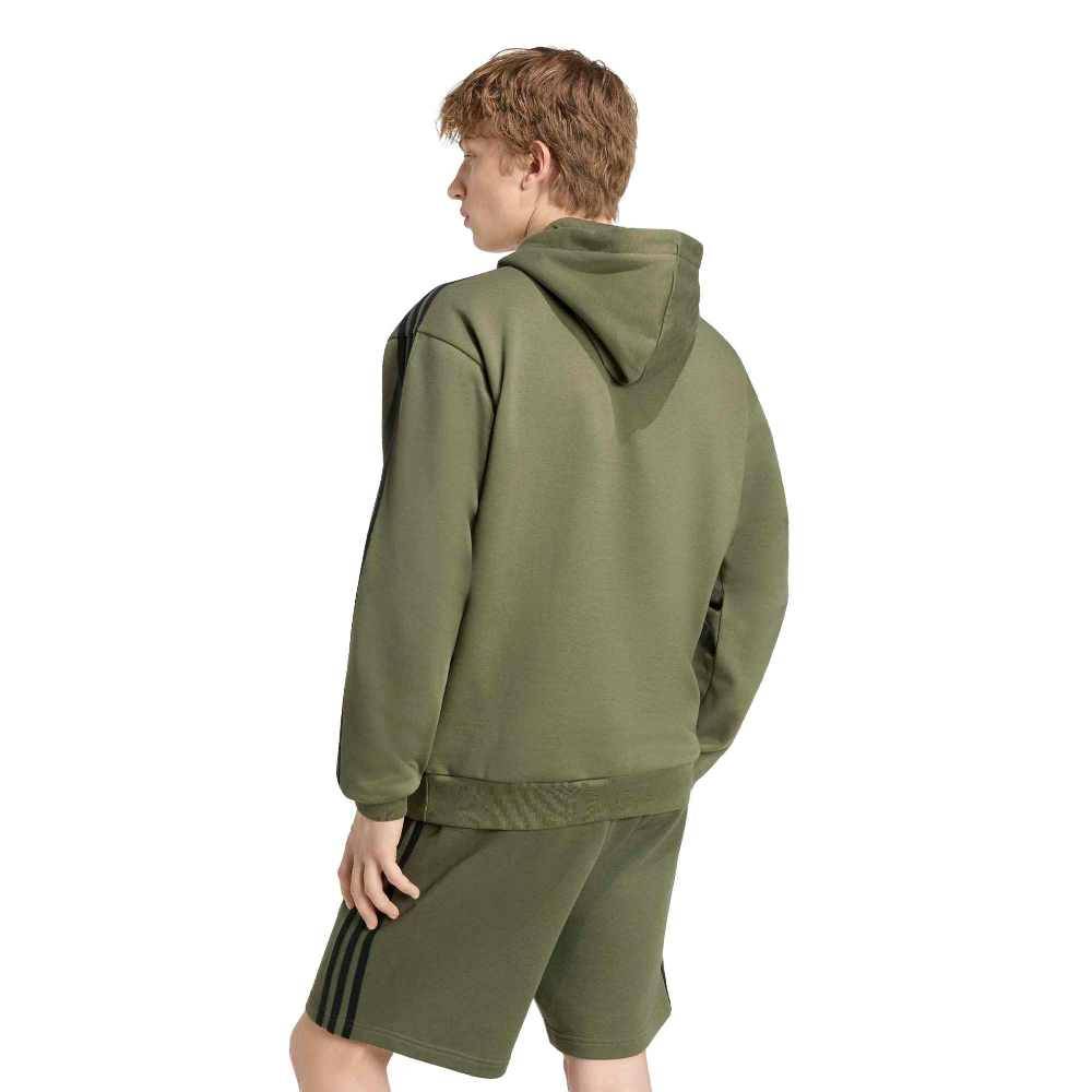 ADIDAS M ESSENTIALS 3-STRIPES FLEECE HOODIE