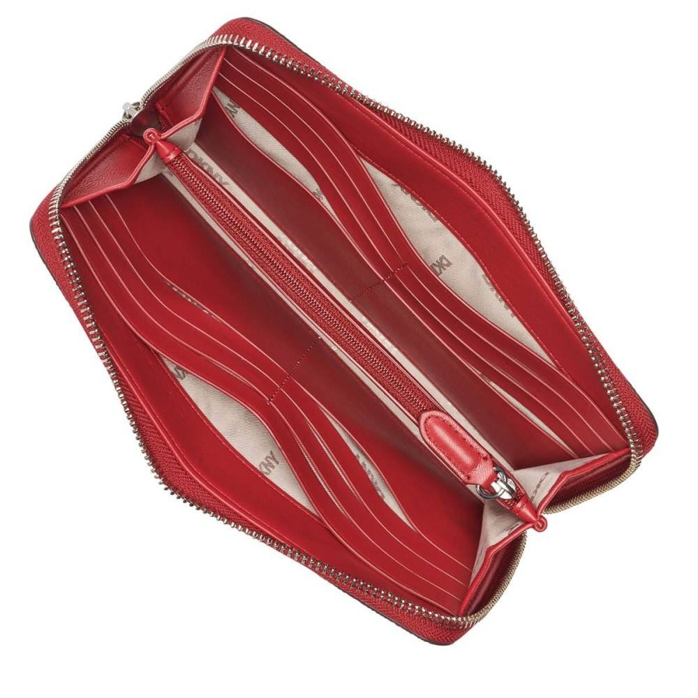 DKNY AVRIL LOGO WALLET