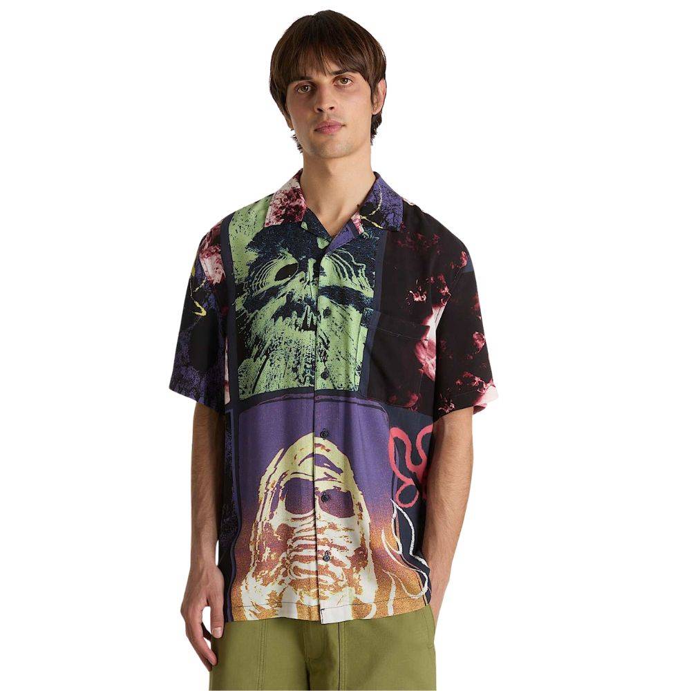 VANS PROSPECT COLLAGE SS WOVEN SHIRT