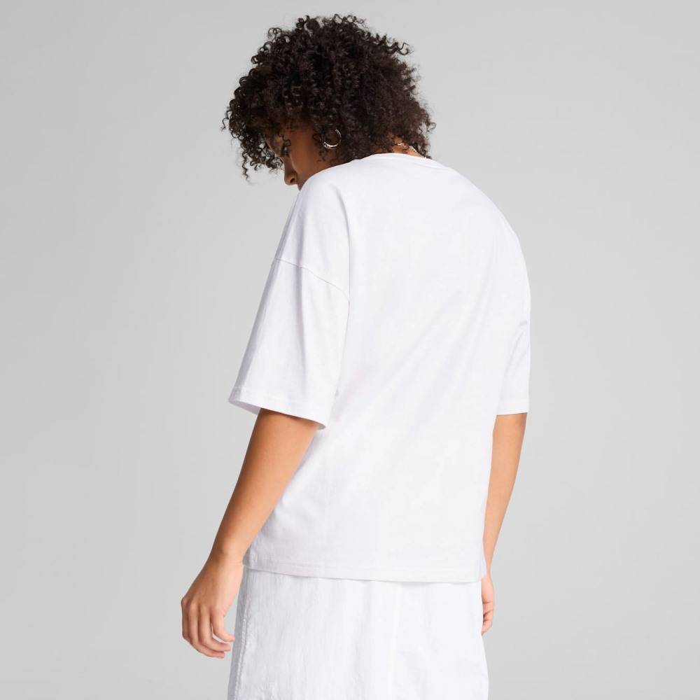 PUMA WARDROBE ESS OVERSIZED TEE