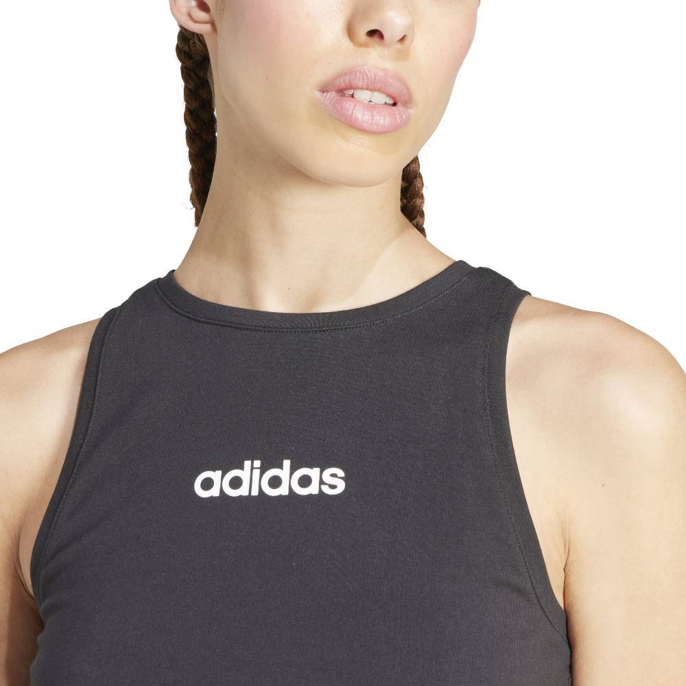 ADIDAS ESSENTIALS LINEAR SLIM COTTON TANK