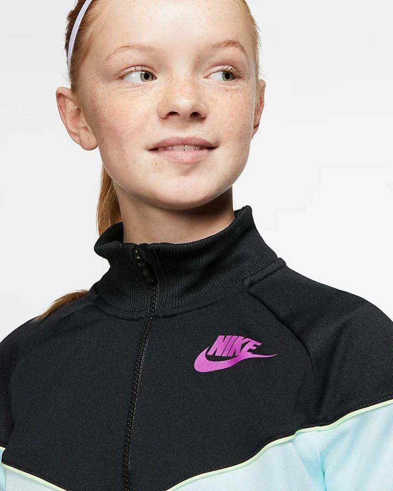 NIKE GIRLS HERITAGE FULL ZIP JACKET